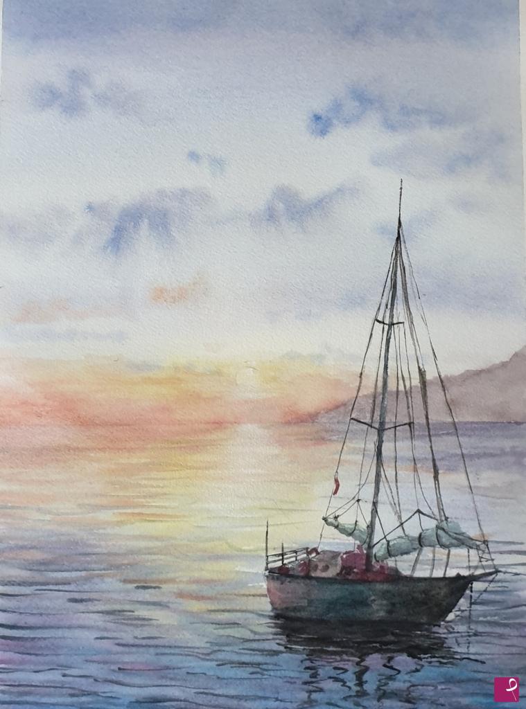 quadri in vendita online - Tramonto