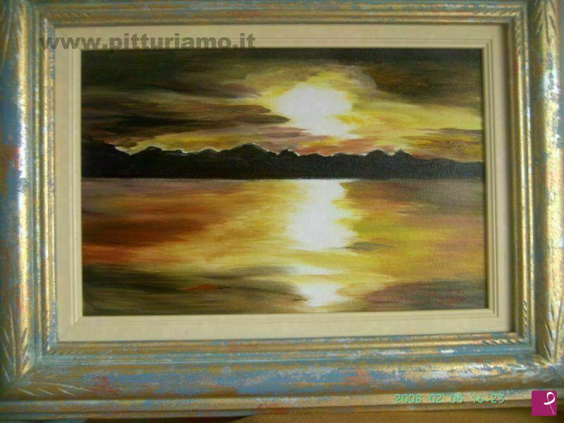 quadri in vendita online - tramonto