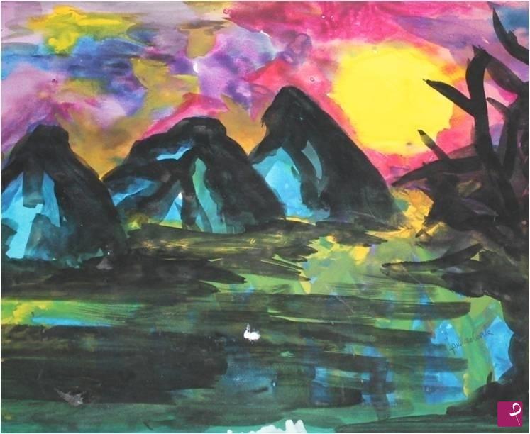 quadri in vendita online - Tramonto