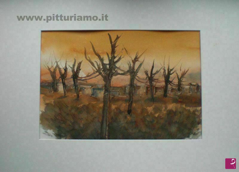 quadri in vendita online - tramonto