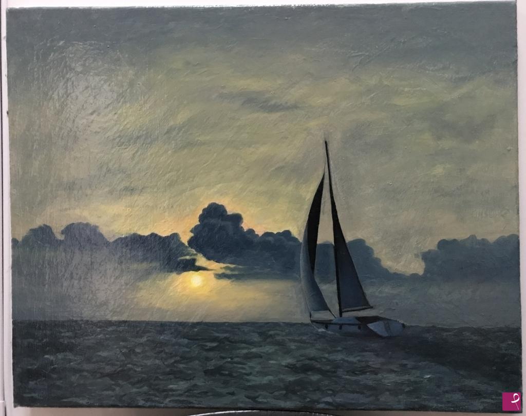quadri in vendita online - Tramonto