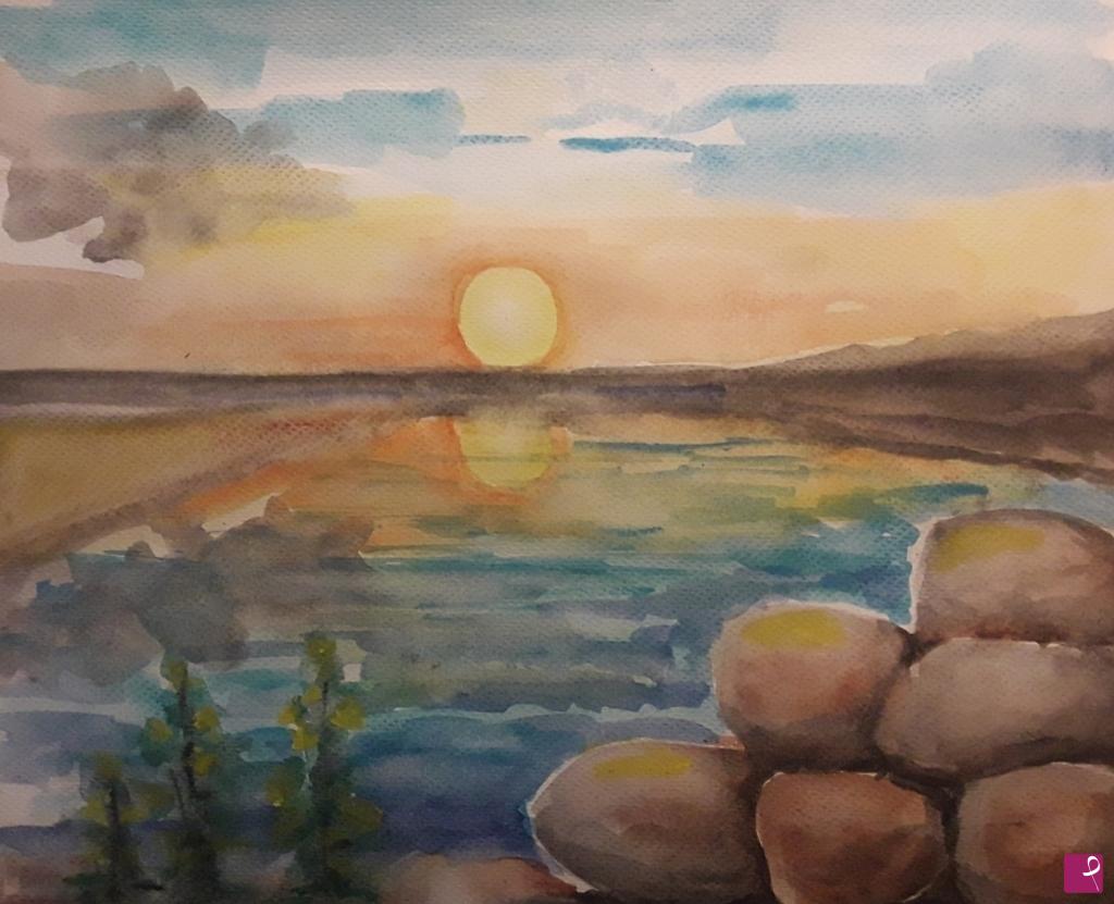 quadri in vendita online - Tramonto