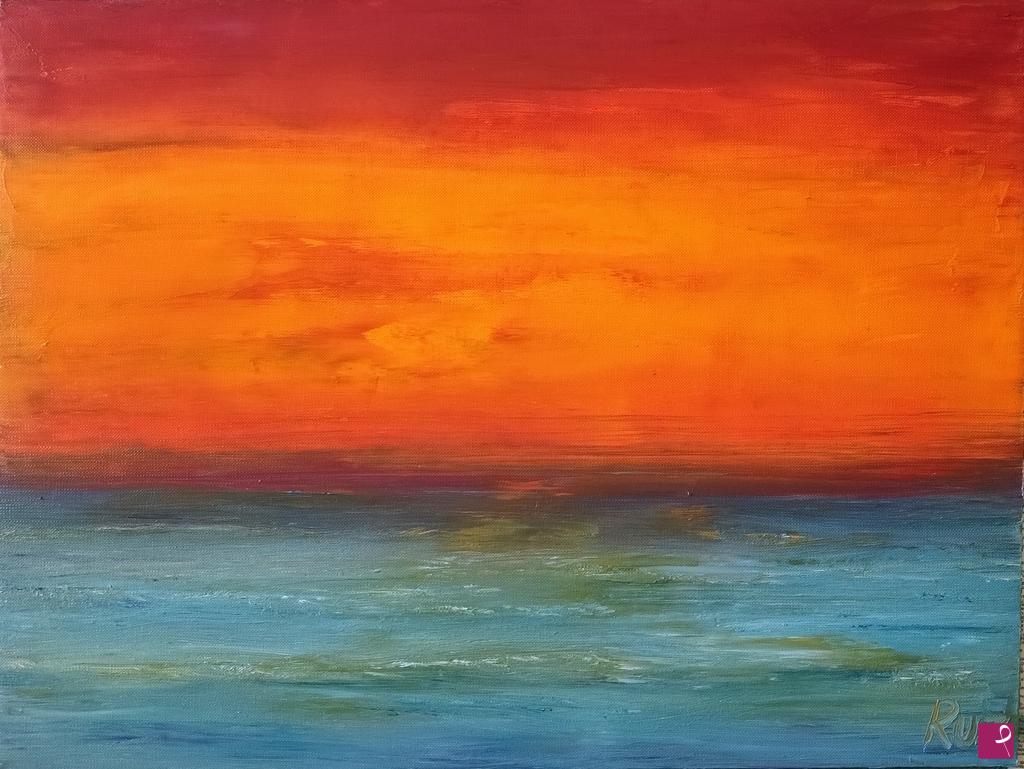 quadri in vendita online - Tramonto