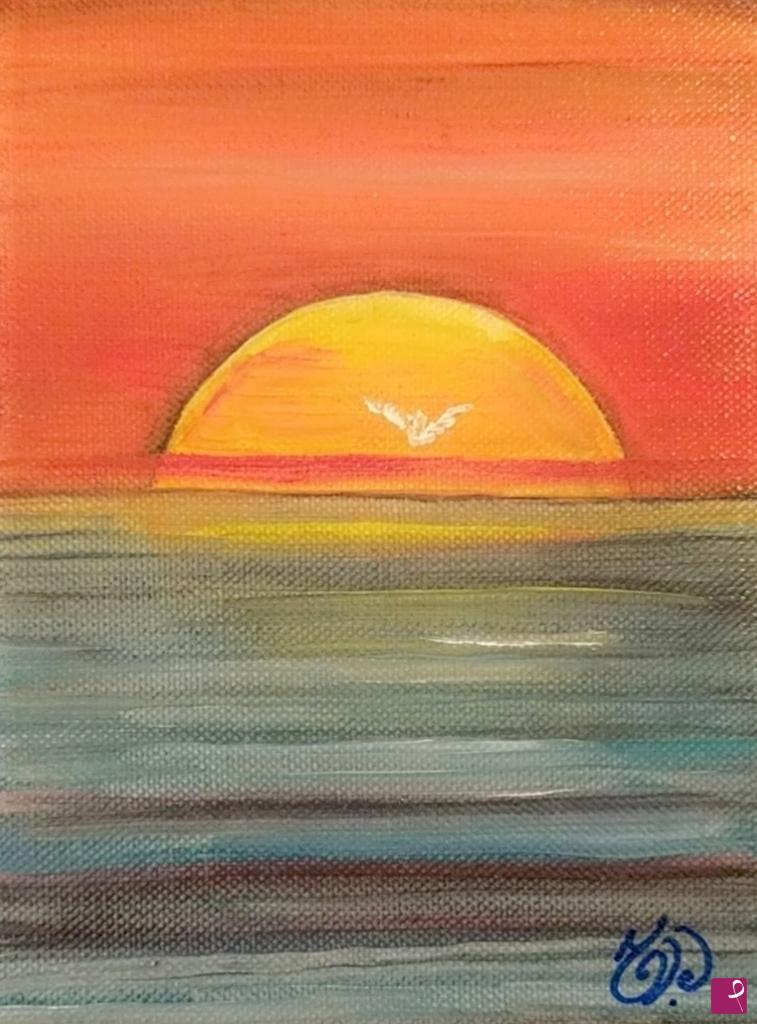quadri in vendita online - Tramonto