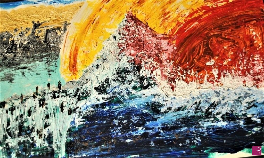 quadri in vendita online - tramonto 