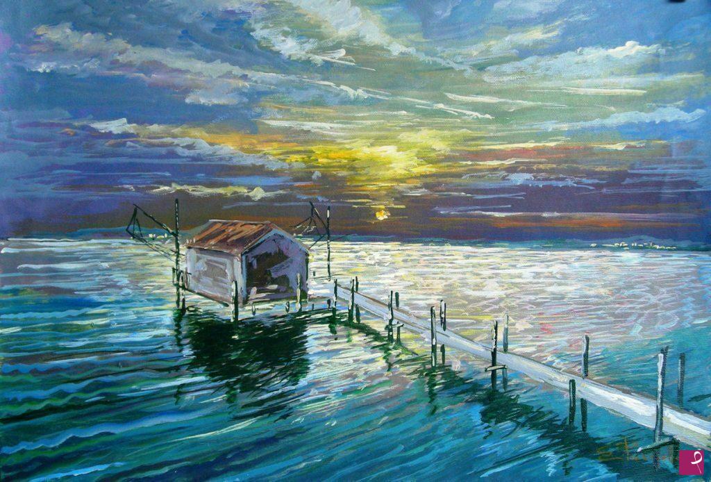 quadri in vendita online - Tramonto