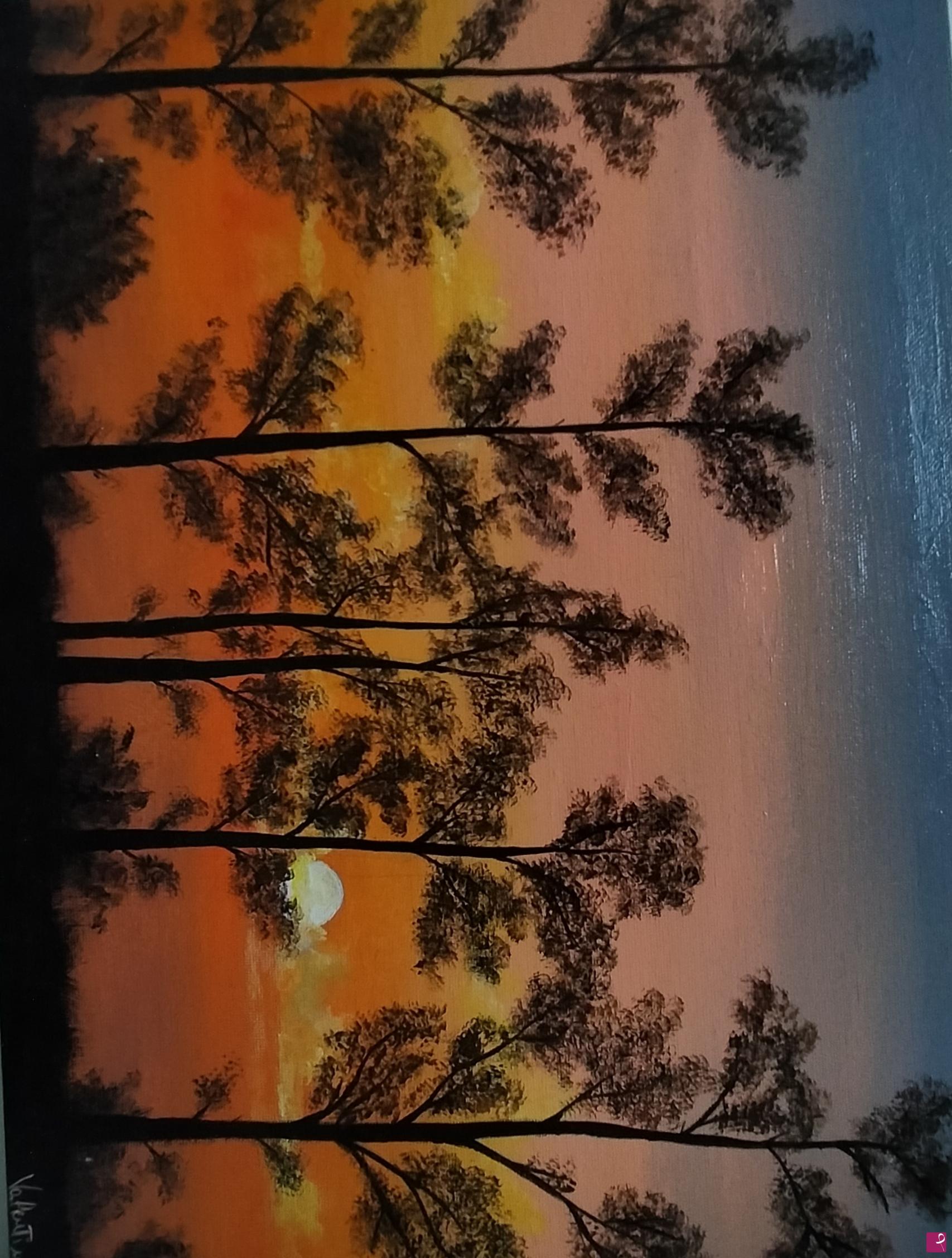 quadri in vendita online - Tramonto 