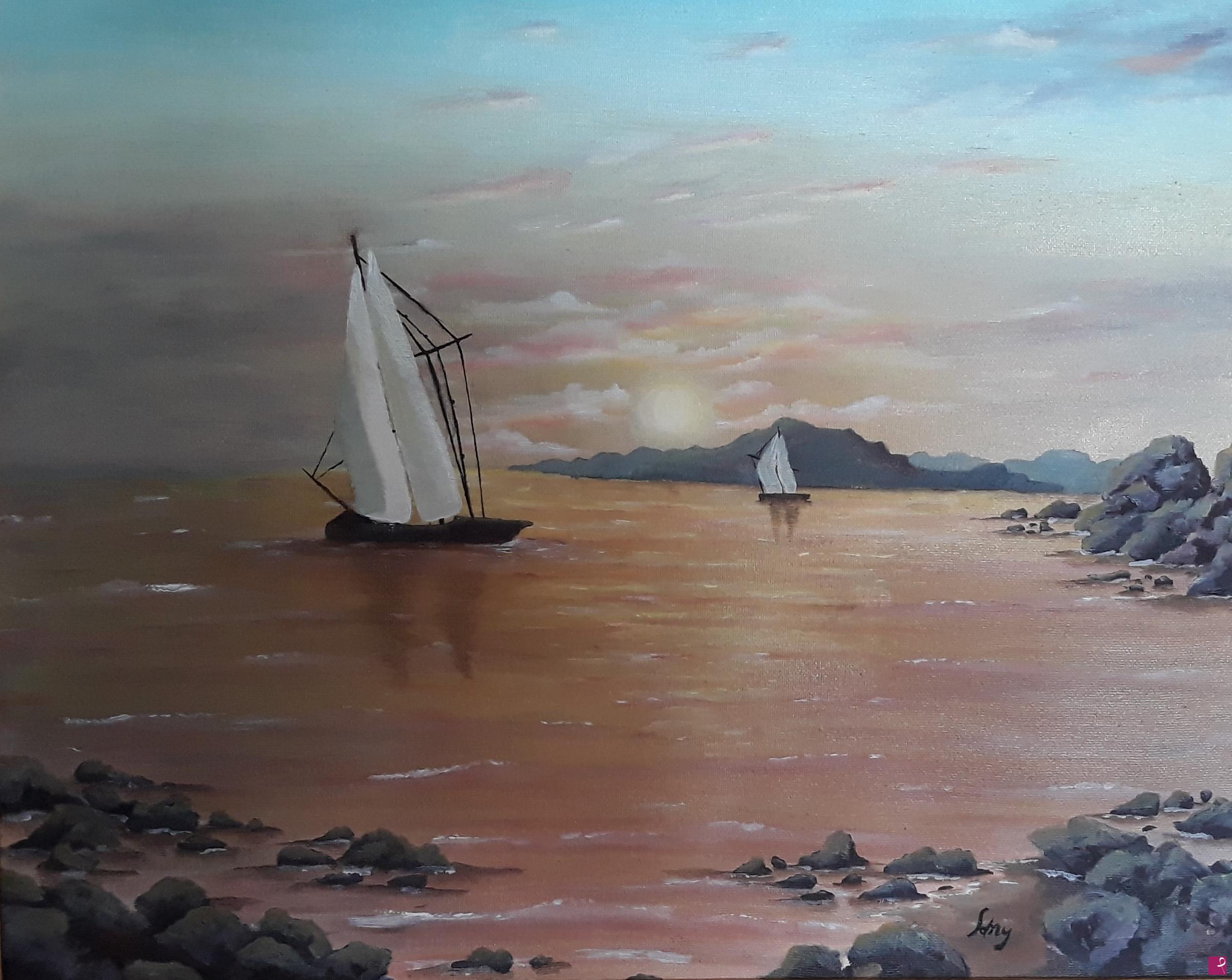 quadri in vendita online - tramonto