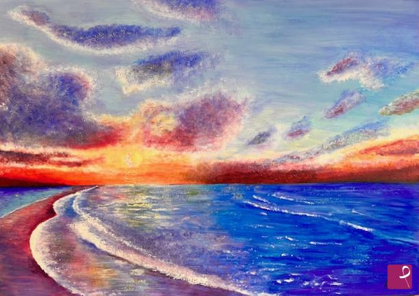 quadri in vendita online - Tramonto 