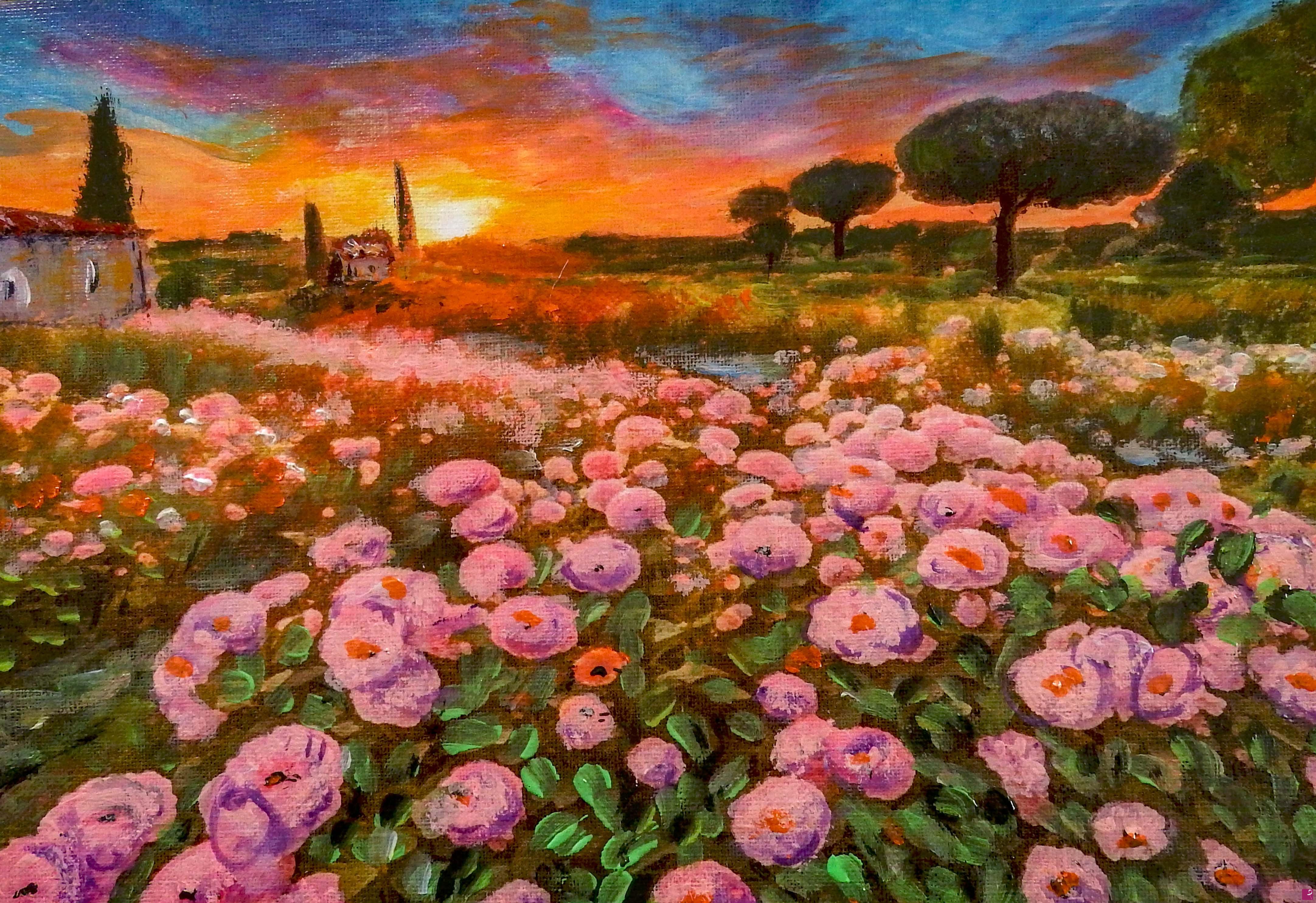 quadri in vendita online - Tramonto