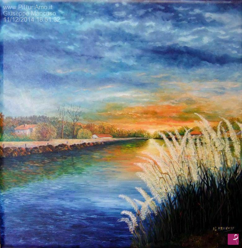 quadri in vendita online - Tramonto