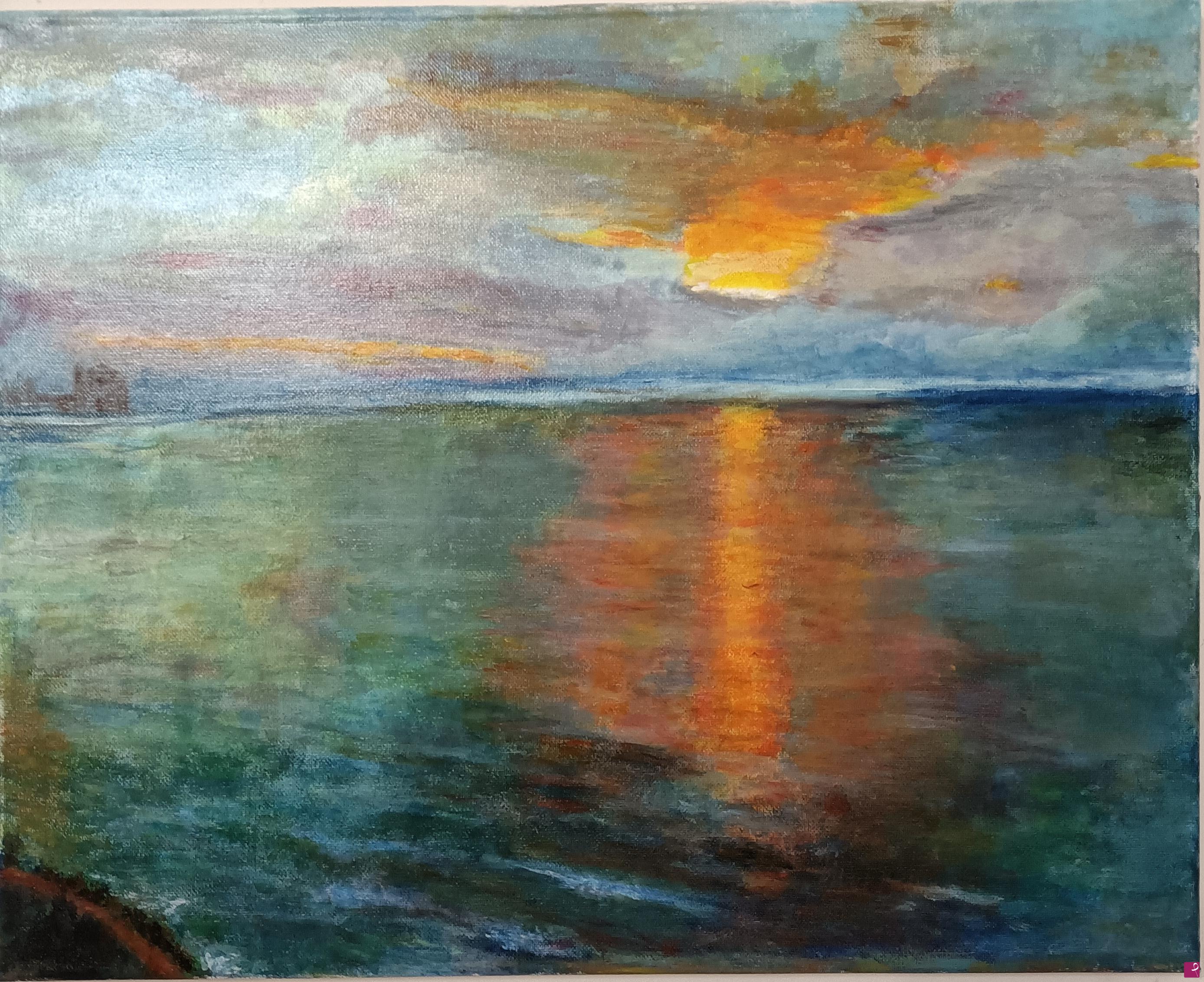 quadri in vendita online - Tramonto