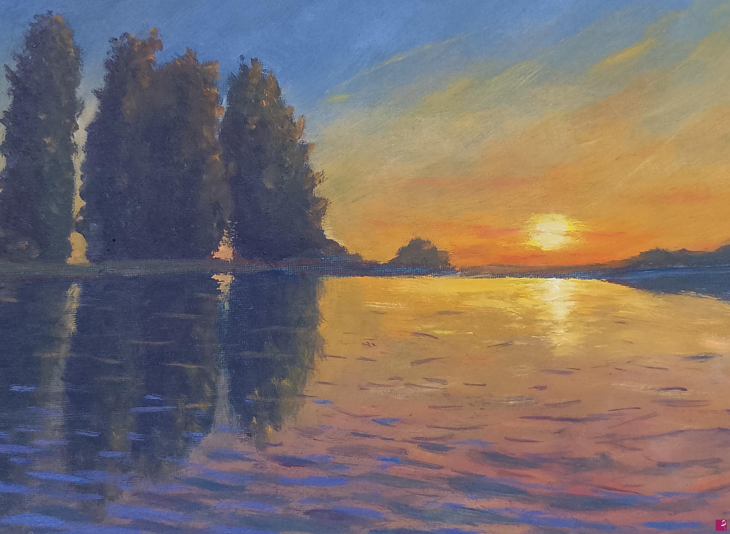 quadri in vendita online - Tramonto 