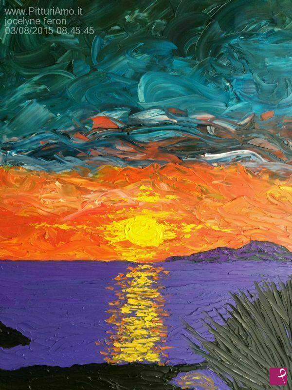 quadri in vendita online - Tramonto