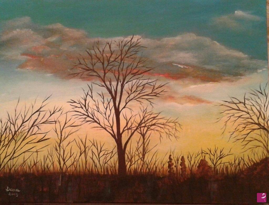 quadri in vendita online - tramonto