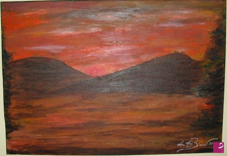 quadri in vendita online - Tramonto