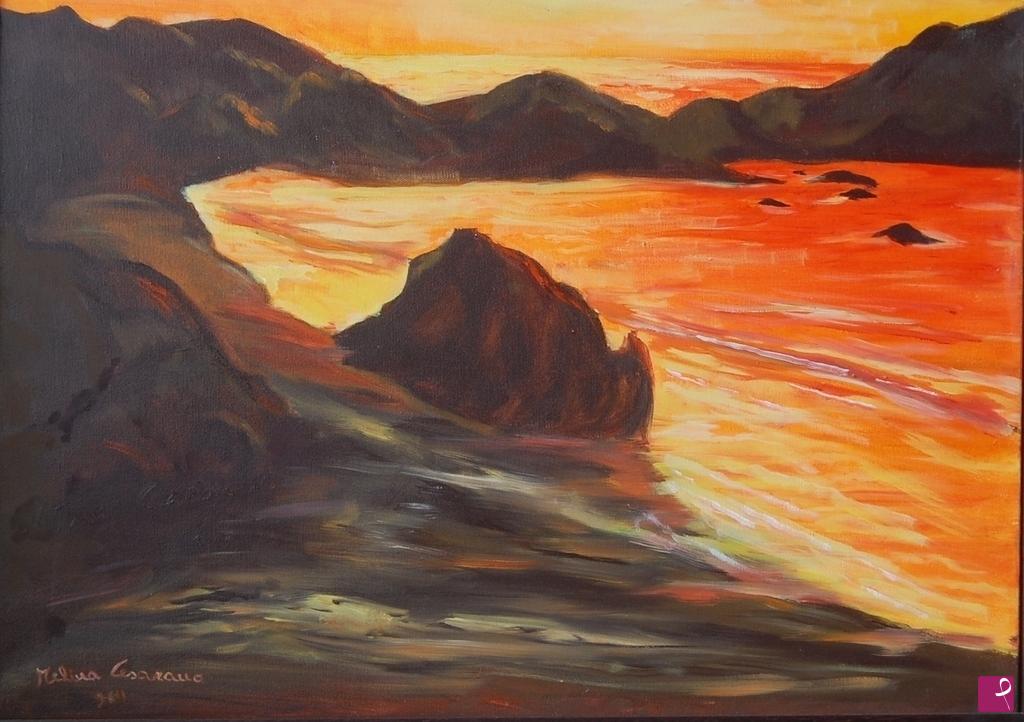 quadri in vendita online - Tramonto