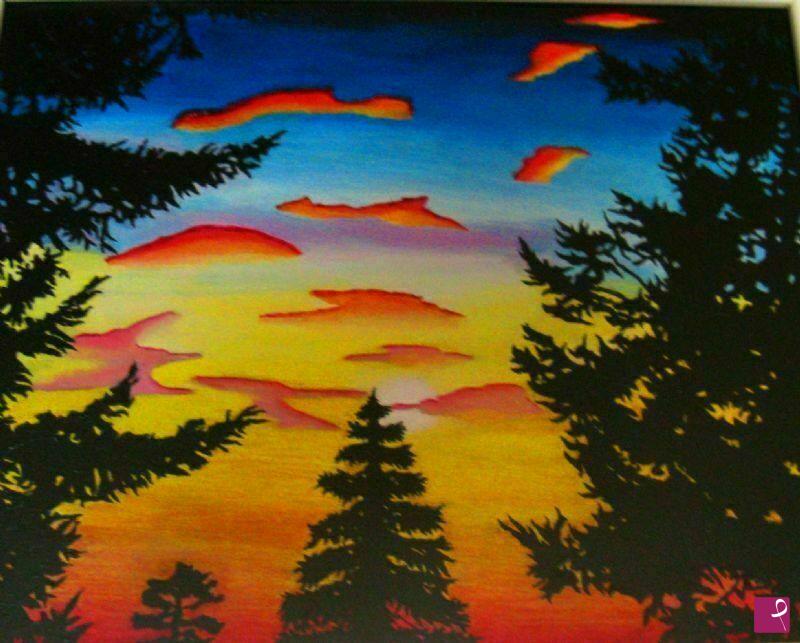 quadri in vendita online - Tramonto