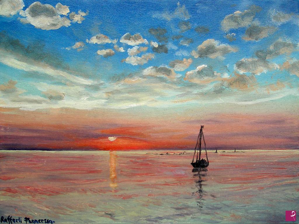 quadri in vendita online - tramonto