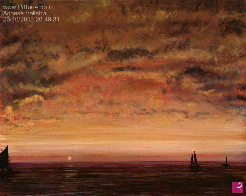 quadri in vendita online - Tramonto #70