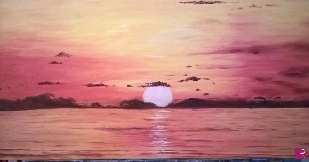 quadri in vendita online - tramonto 
