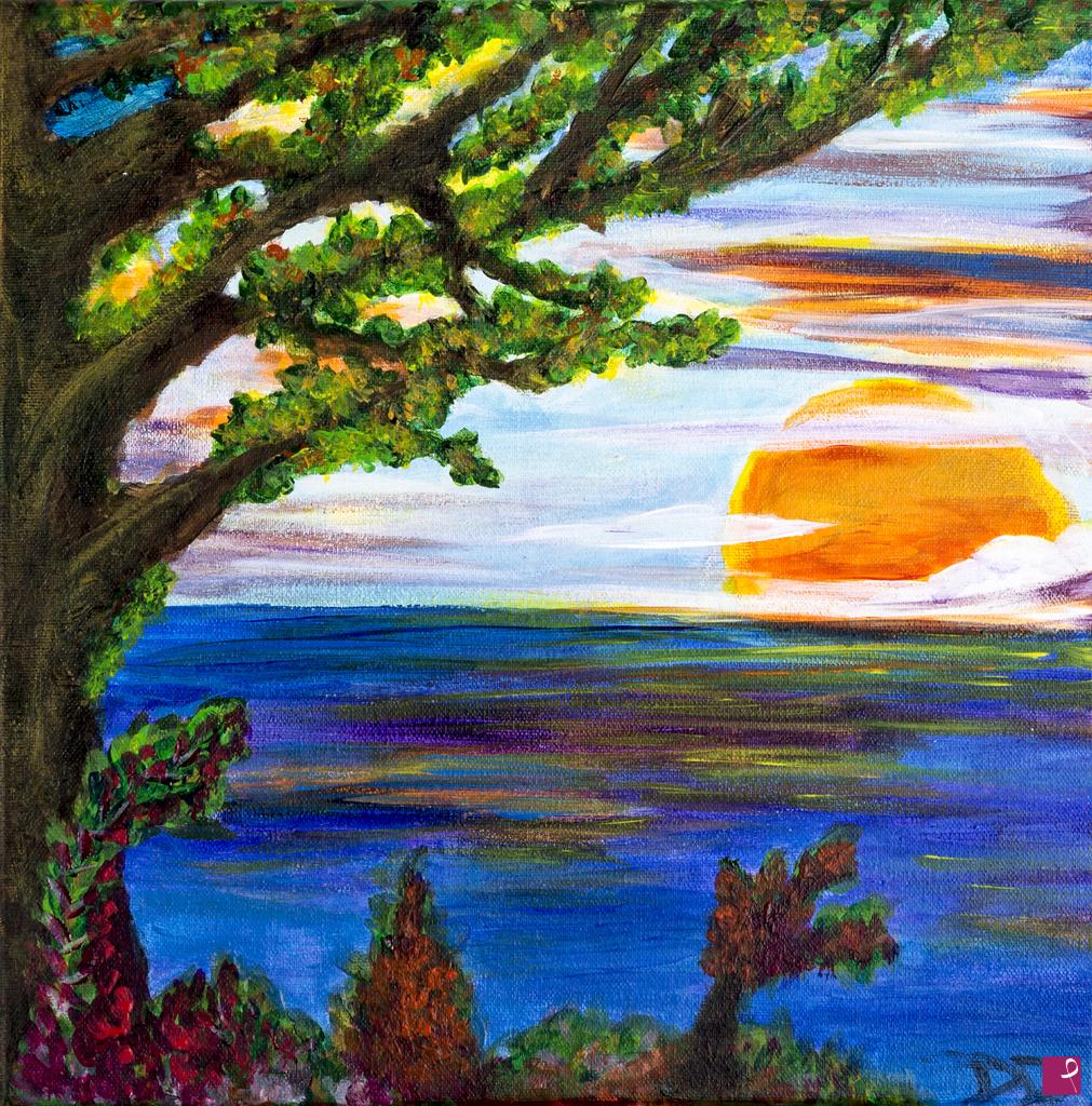 quadri in vendita online - Tramonto