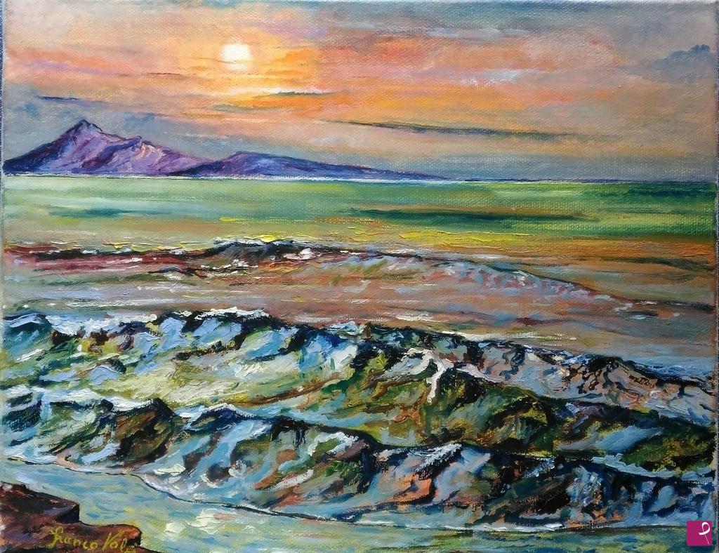 quadri in vendita online - Tramonto