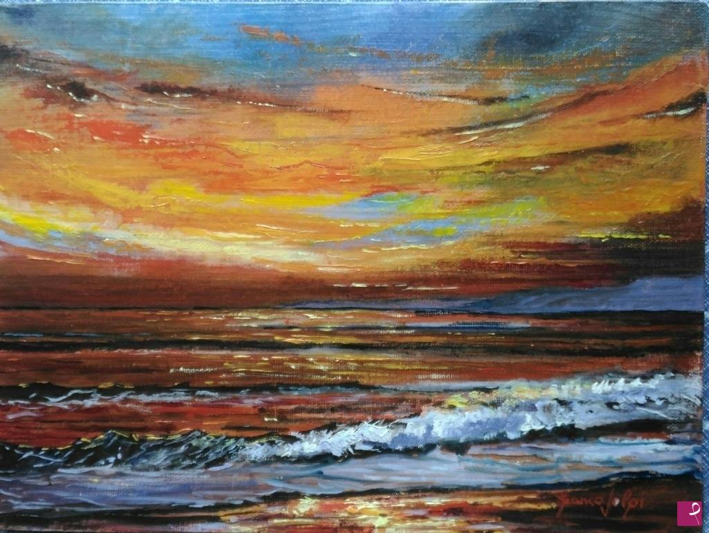 quadri in vendita online - Tramonto