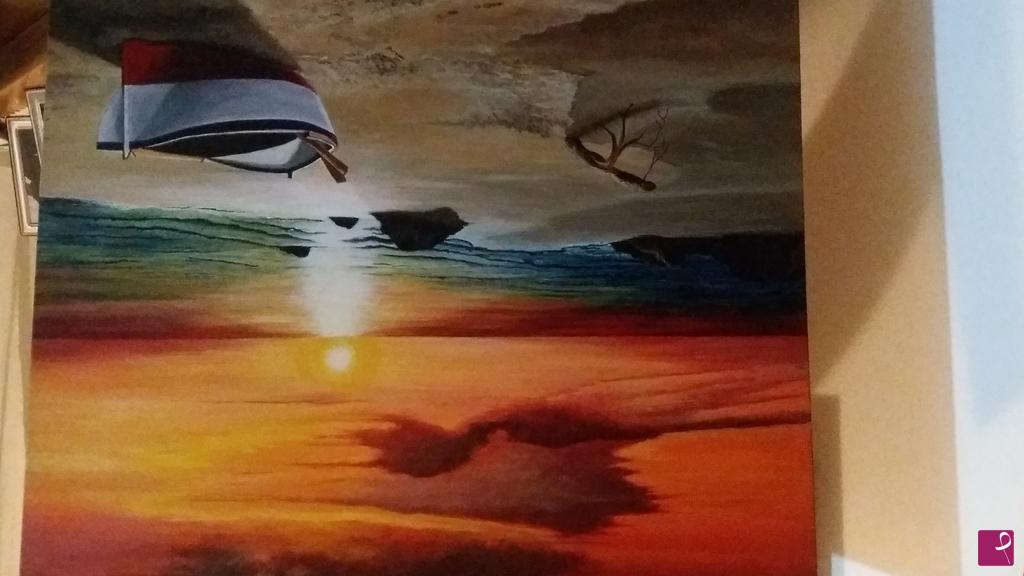 quadri in vendita online - Tramonto