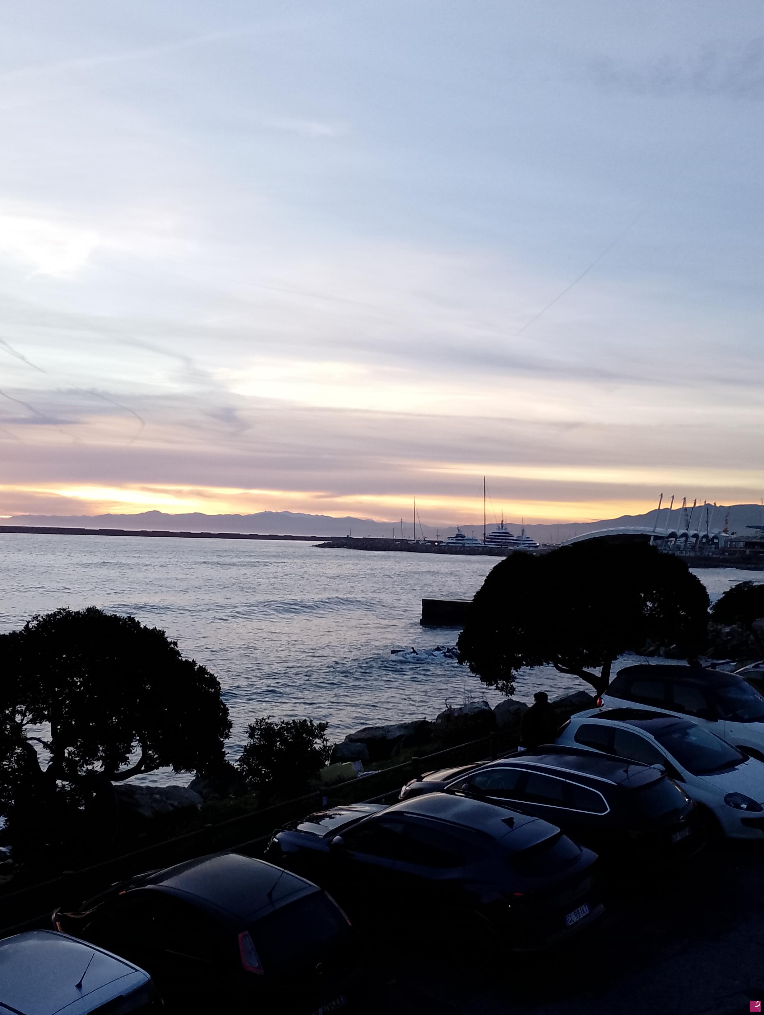 quadri in vendita online - Tramonto a Punta Vagno
