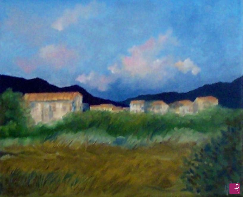 quadri in vendita online - TRAMONTO A TREGNAGO