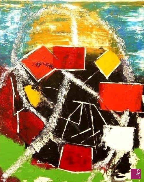 quadri in vendita online - TRAMONTO D'AUTUNNO 42