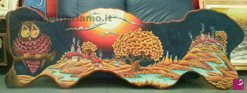 quadri in vendita online - tramonto lunare