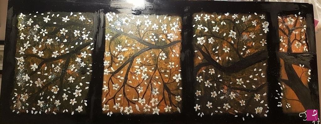quadri in vendita online - TRAMONTO SAKURA