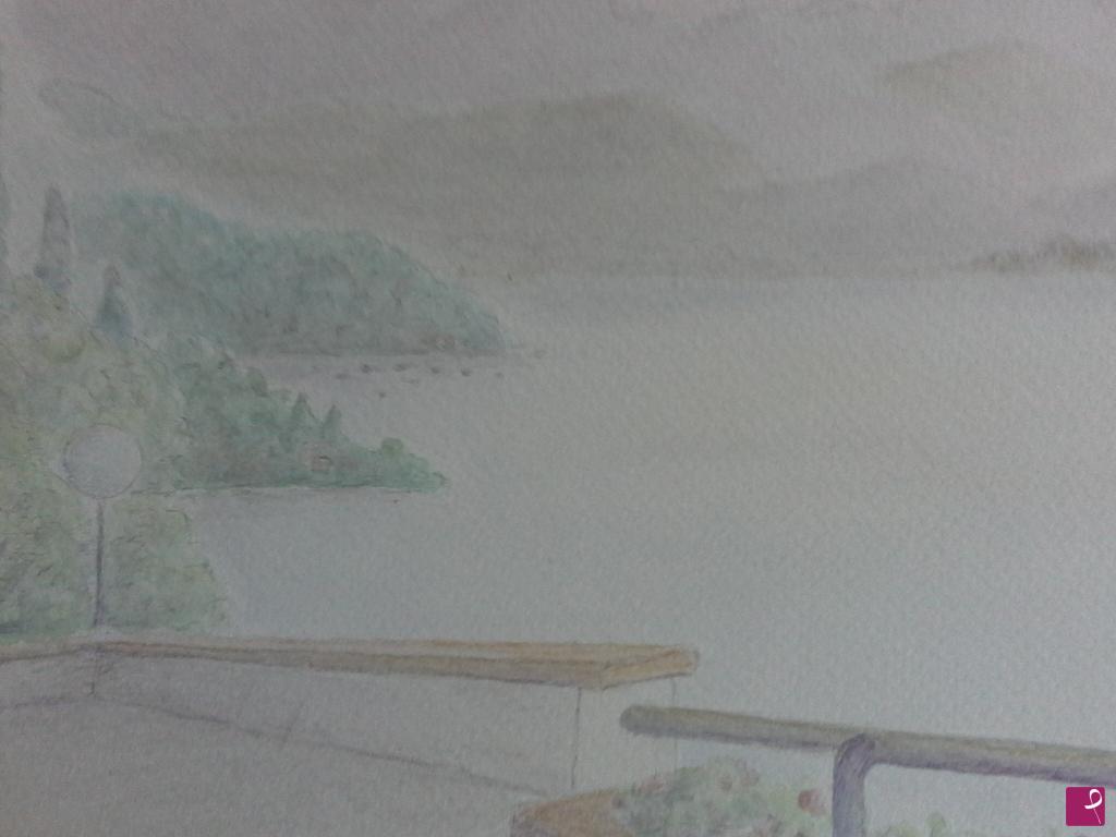 quadri in vendita online - tramonto sul garda