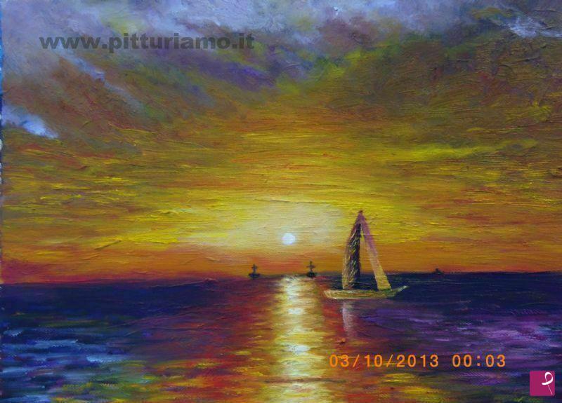 quadri in vendita online - tramonto2