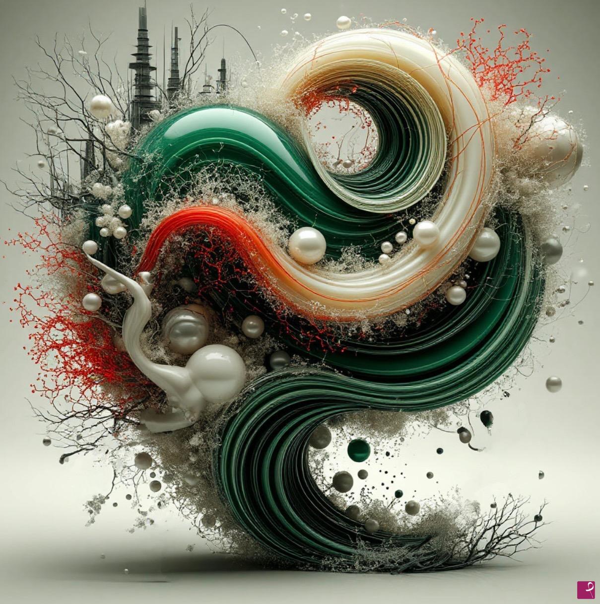 quadri in vendita online - Traveling waves