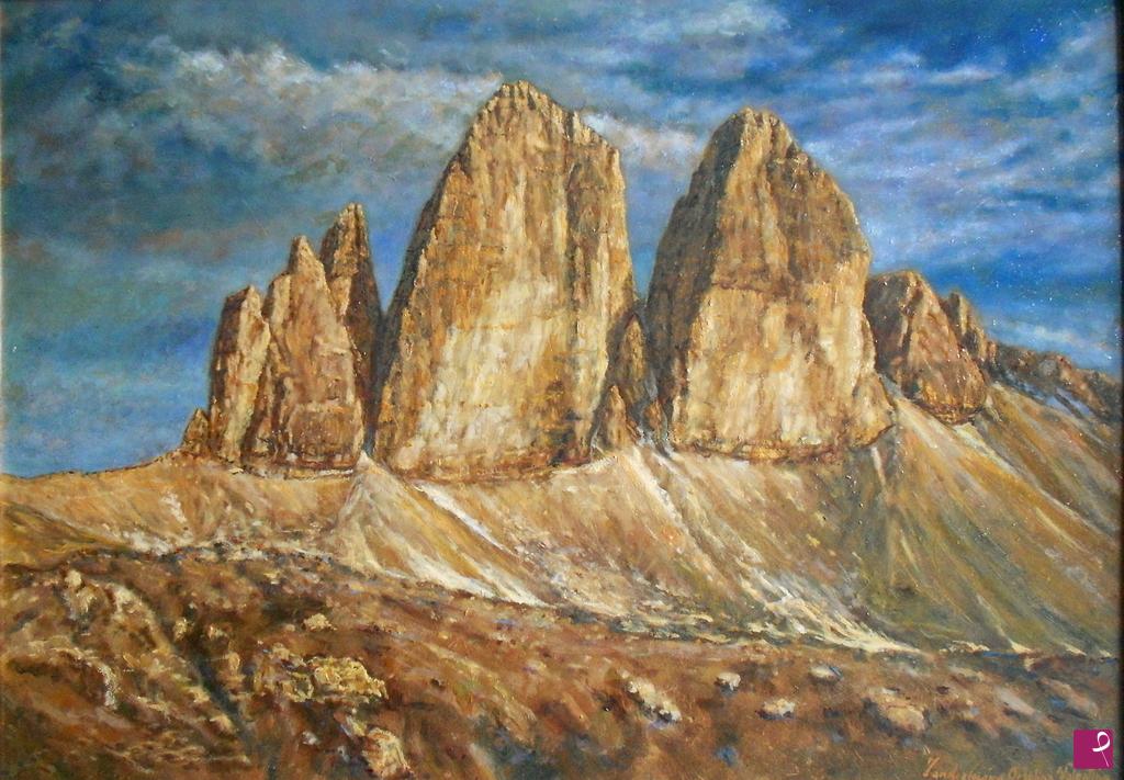 quadri in vendita online - tre cime di lavaredo