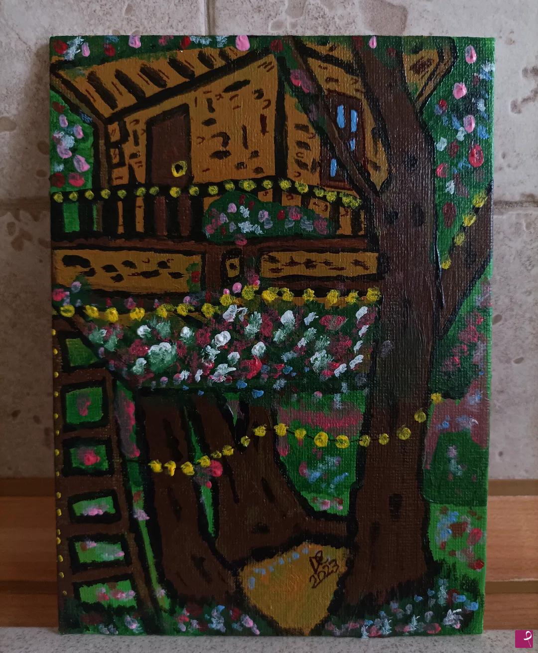 quadri in vendita online - Tree house