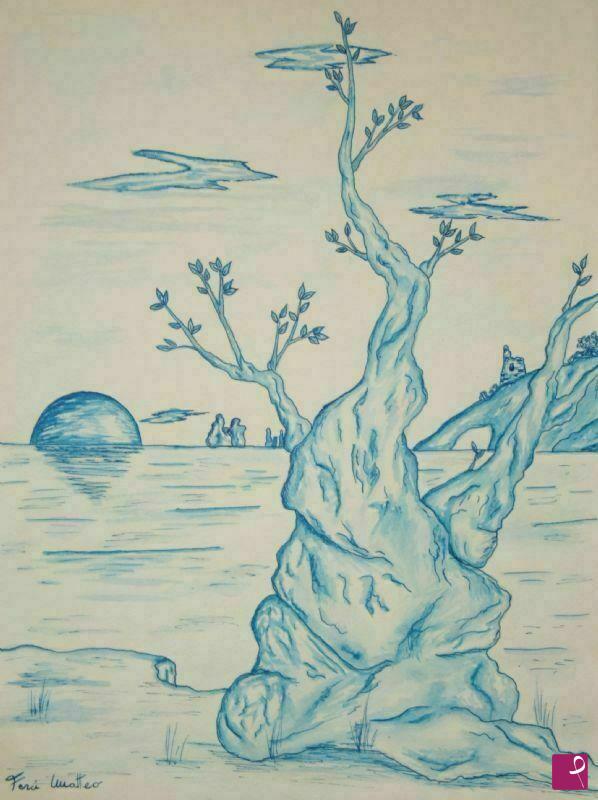 quadri in vendita online - Tree of life