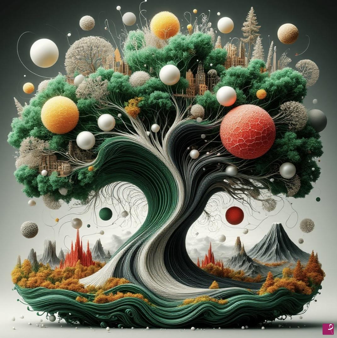 quadri in vendita online - Tree of life