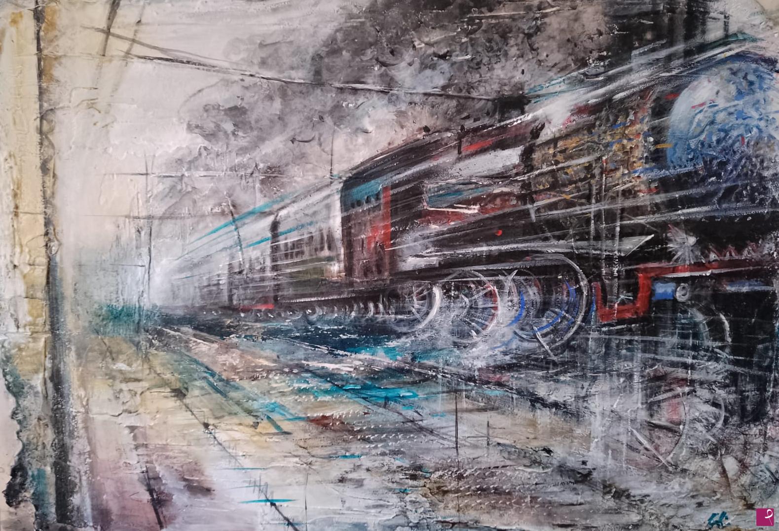 quadri in vendita online - TRENO DEI DESIDERI