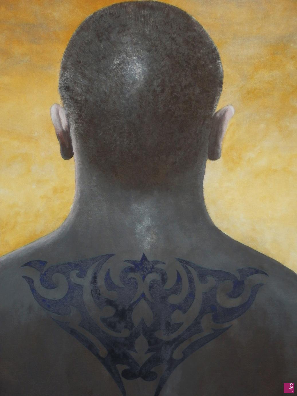 quadri in vendita online - Tribal tatoo