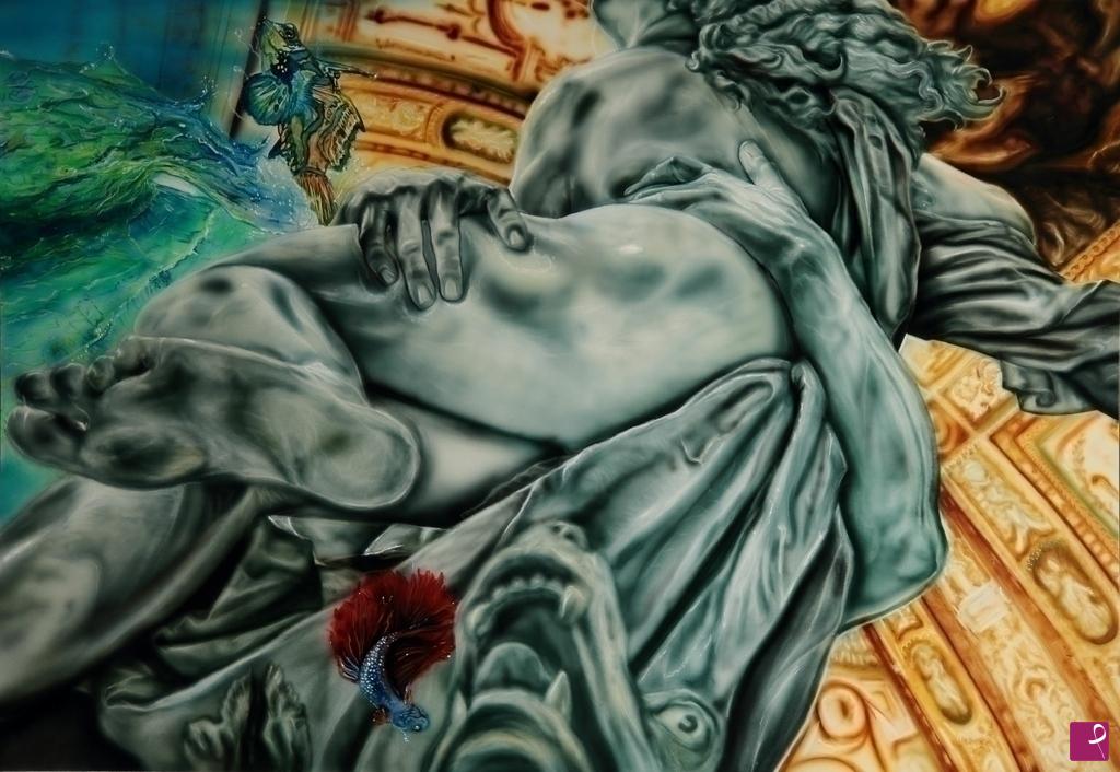 quadri in vendita online - Tribute to bernini