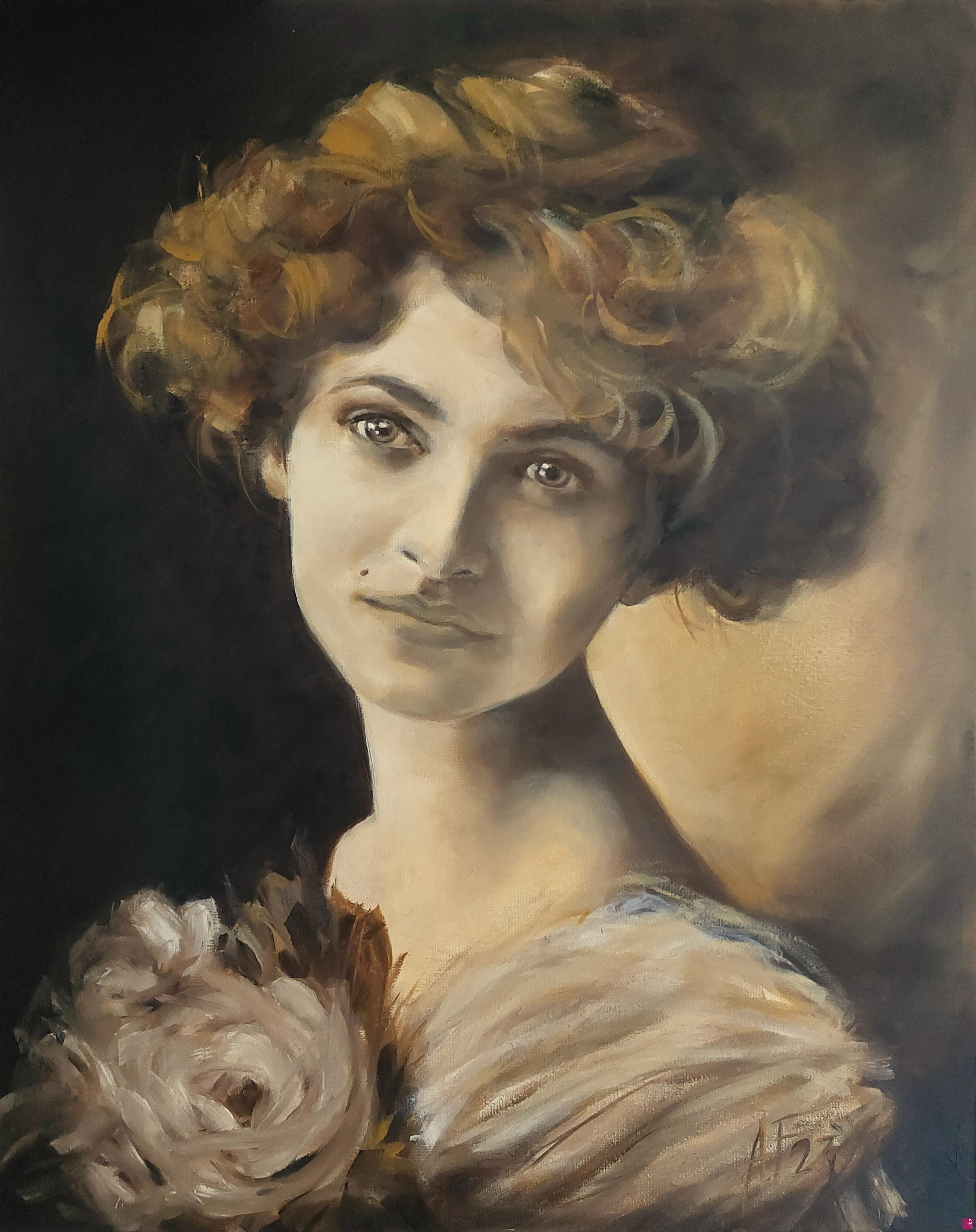 quadri in vendita online - Tribute to Blanche Monnier