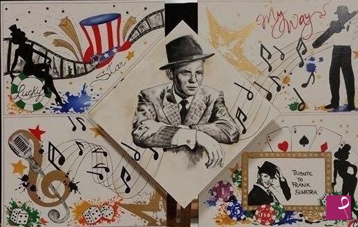 quadri in vendita online - Tribute to Frank Sinatra 