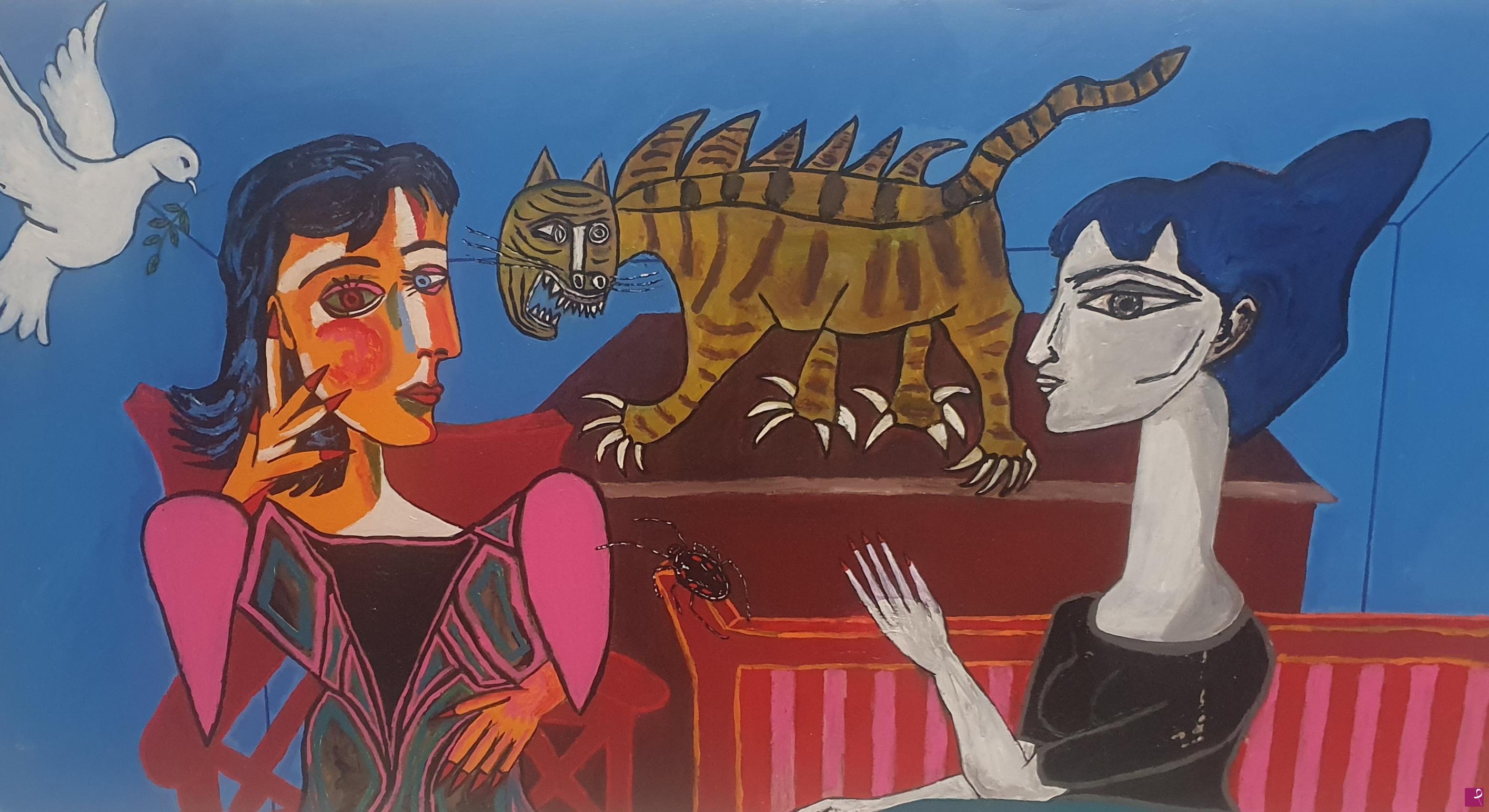 quadri in vendita online - Tribute to PICASSO
