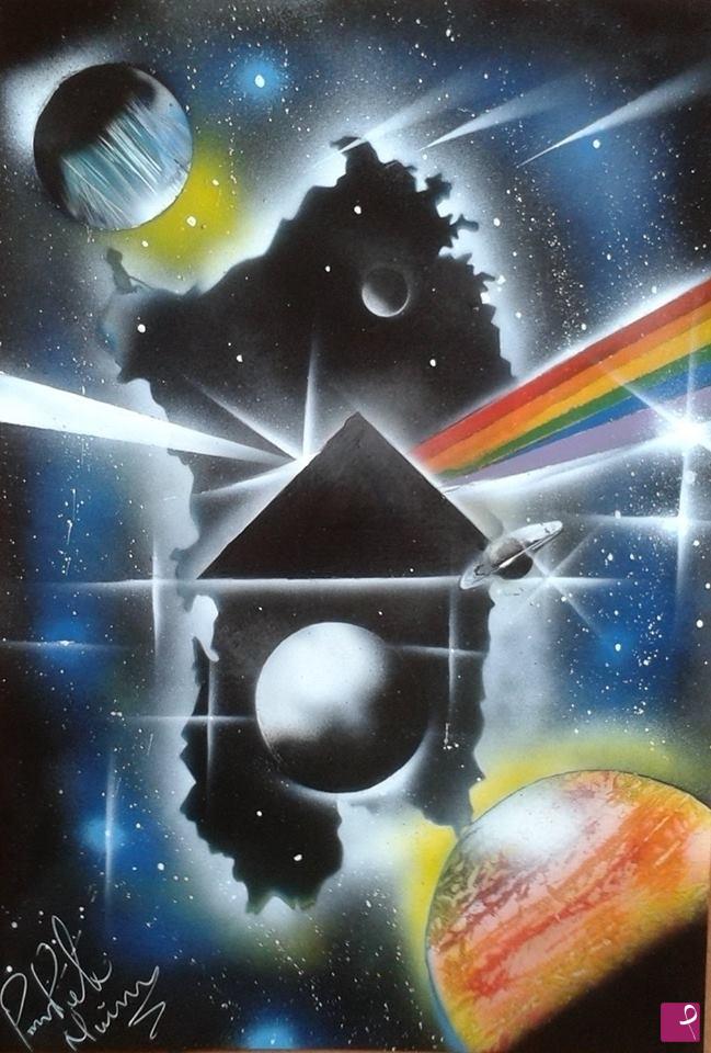 quadri in vendita online - TRIBUTO --PINK FLOYD