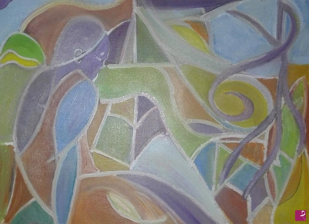 quadri in vendita online - Tributo a Gauguin