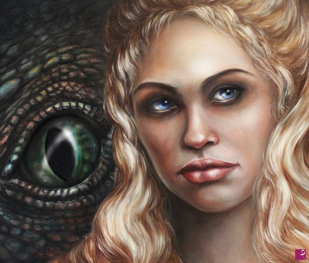 quadri in vendita online - Tributo a GOT, Daenerys